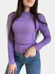 Лонгслив женский базовый
