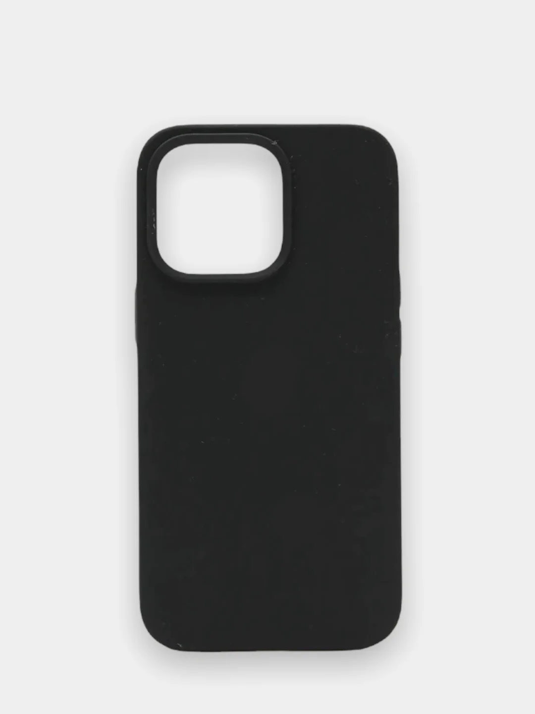 Черный чехол Silicone-Case для iPhone 13, 13 Pro, 13 Pro Max