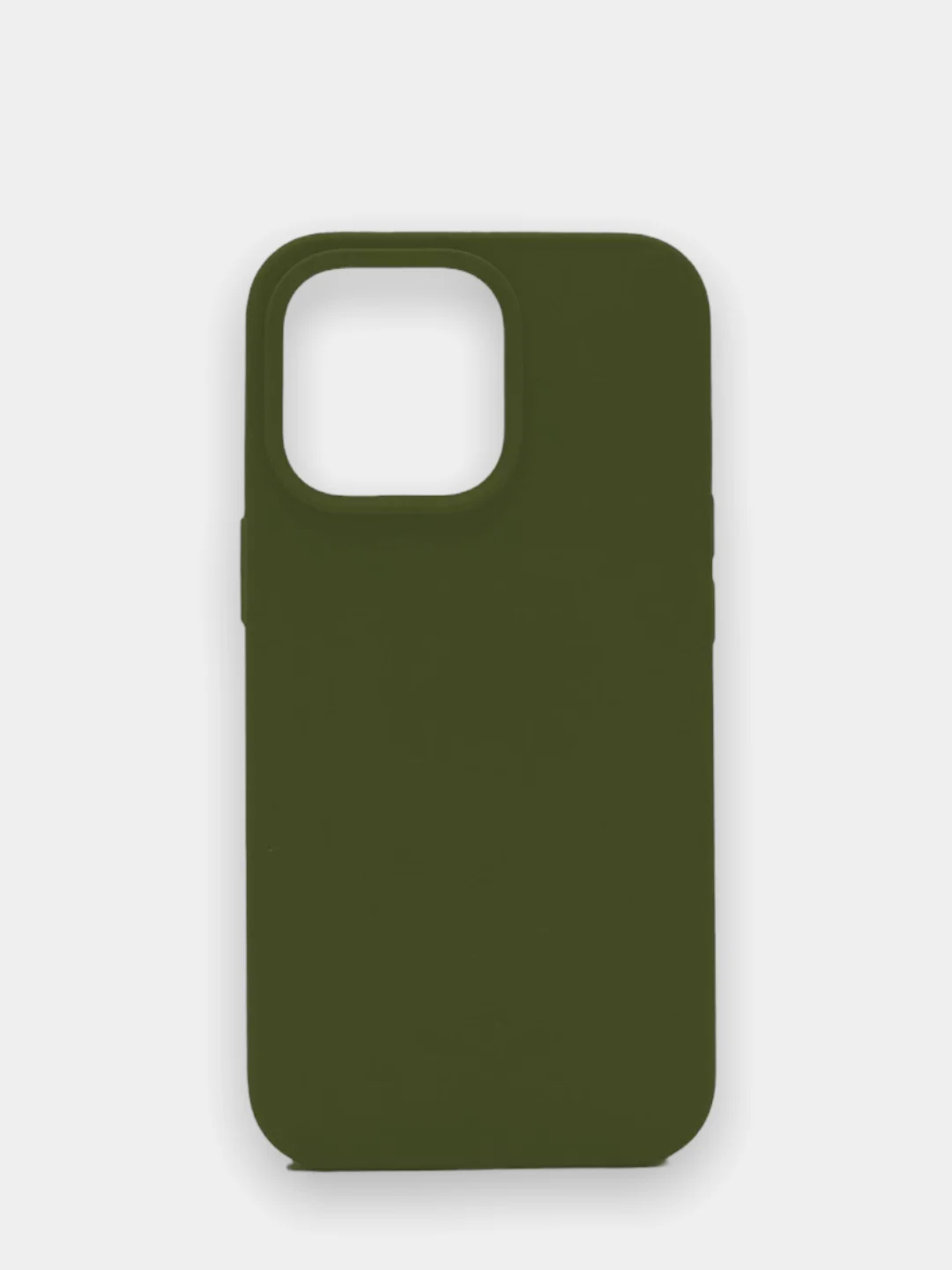 Зеленый чехол Silicone-Case для iPhone 13, 13 Pro, 13 Pro Max