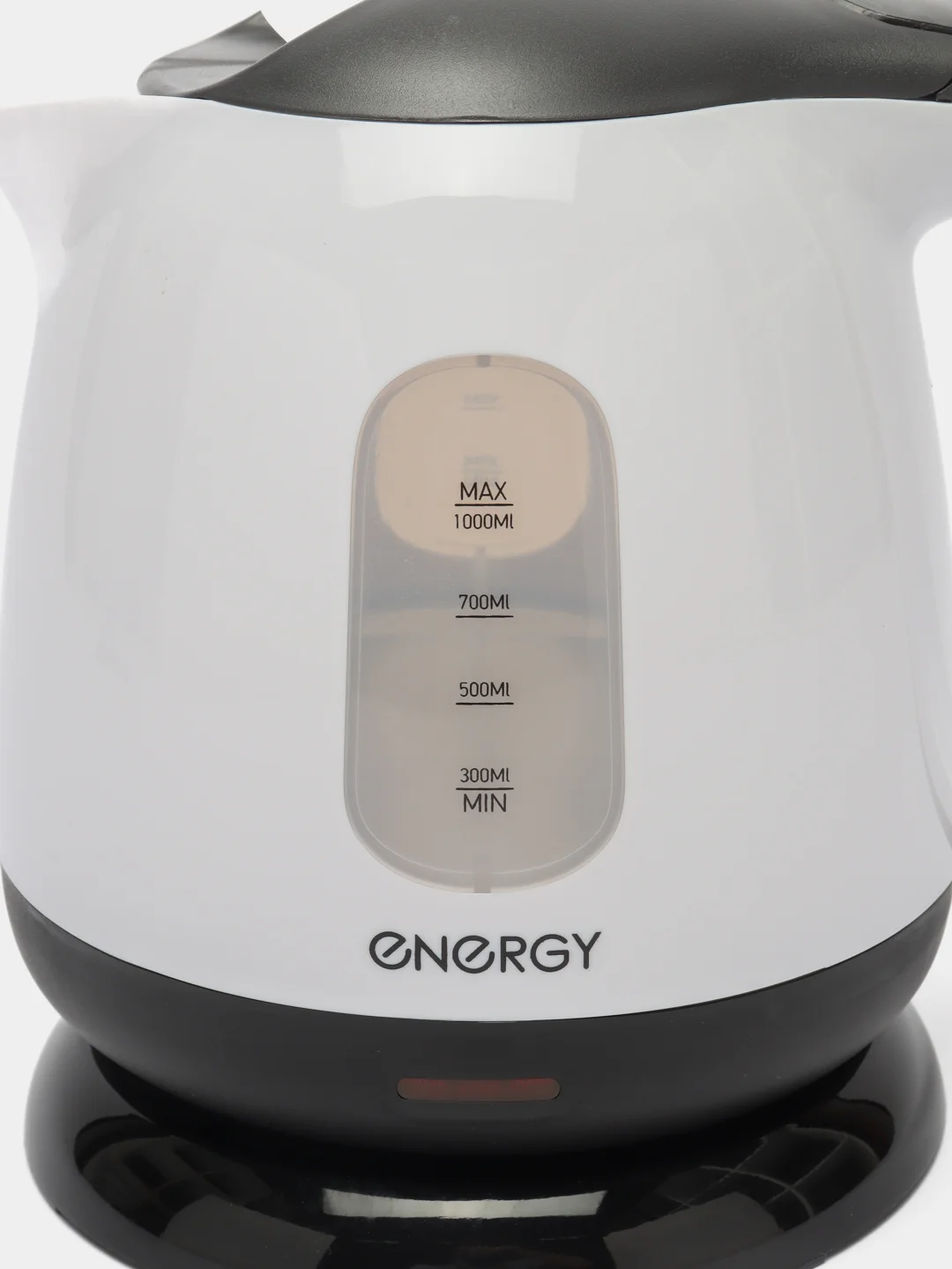 Чайник электрический ENERGY E-275, пластик, бело-черный