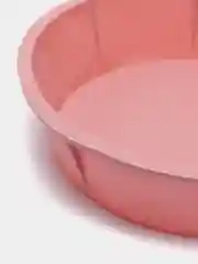 Розовый форма для выпечки силиконовая круглая, 20 см