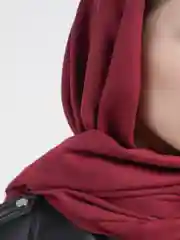 Бордовый палантин однотонный Magic