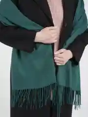 Мятный палантин однотонный Magic