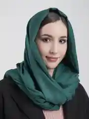 Мятный палантин однотонный Magic