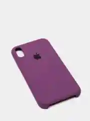 Марсала чехол на iPhone XR, с бархатистым покрытием внутри