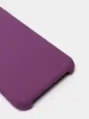 Марсала чехол на iPhone XR, с бархатистым покрытием внутри