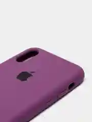 Марсала чехол на iPhone XR, с бархатистым покрытием внутри