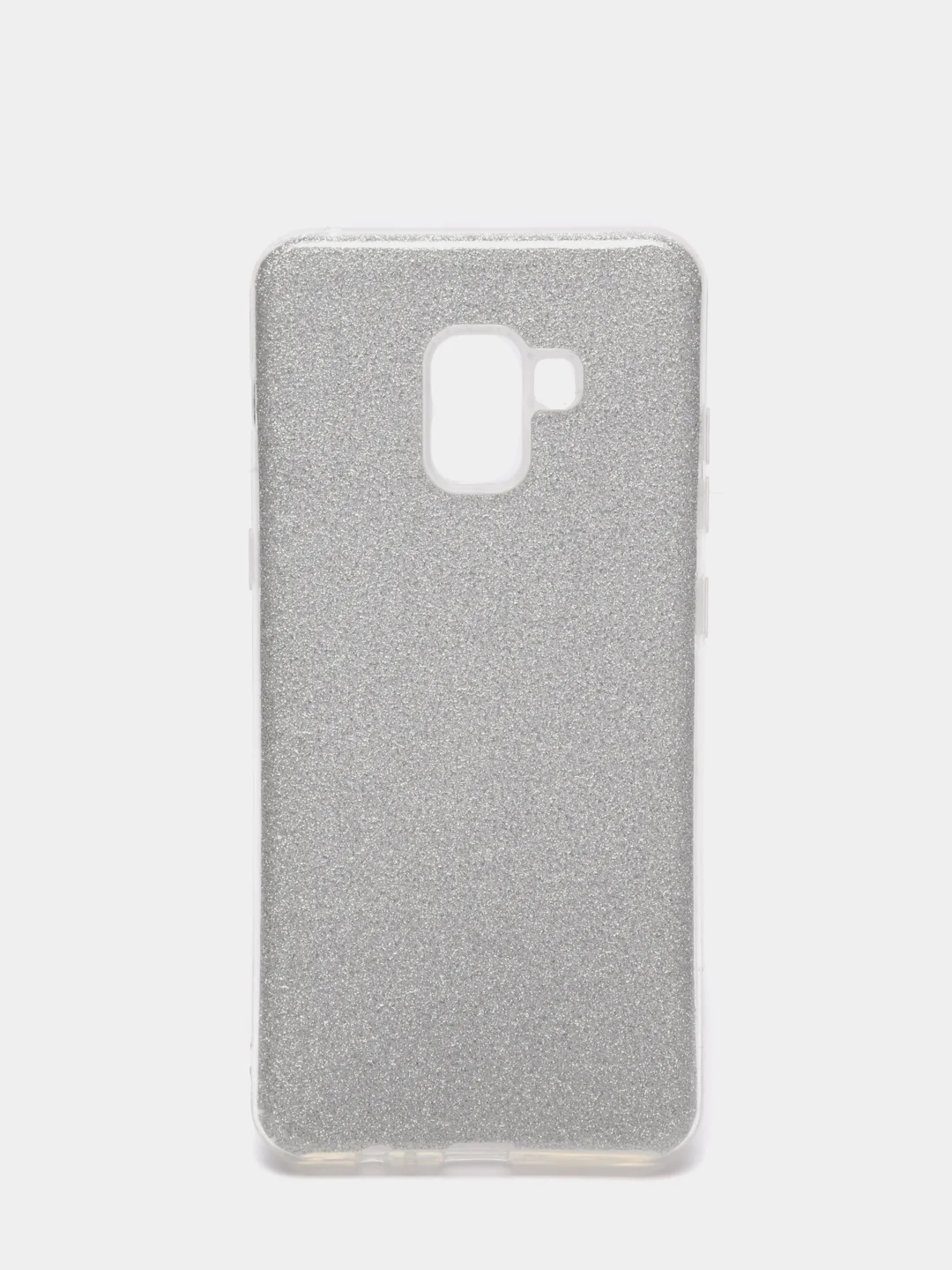 Серебряный чехол Samsung A8 Plus / A8 +