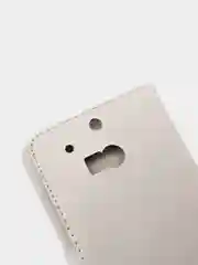 Белый чехол книжка HTC one m8