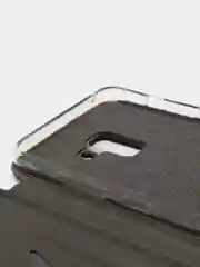 Серый чехол книжка SAMSUNG A8 Plus