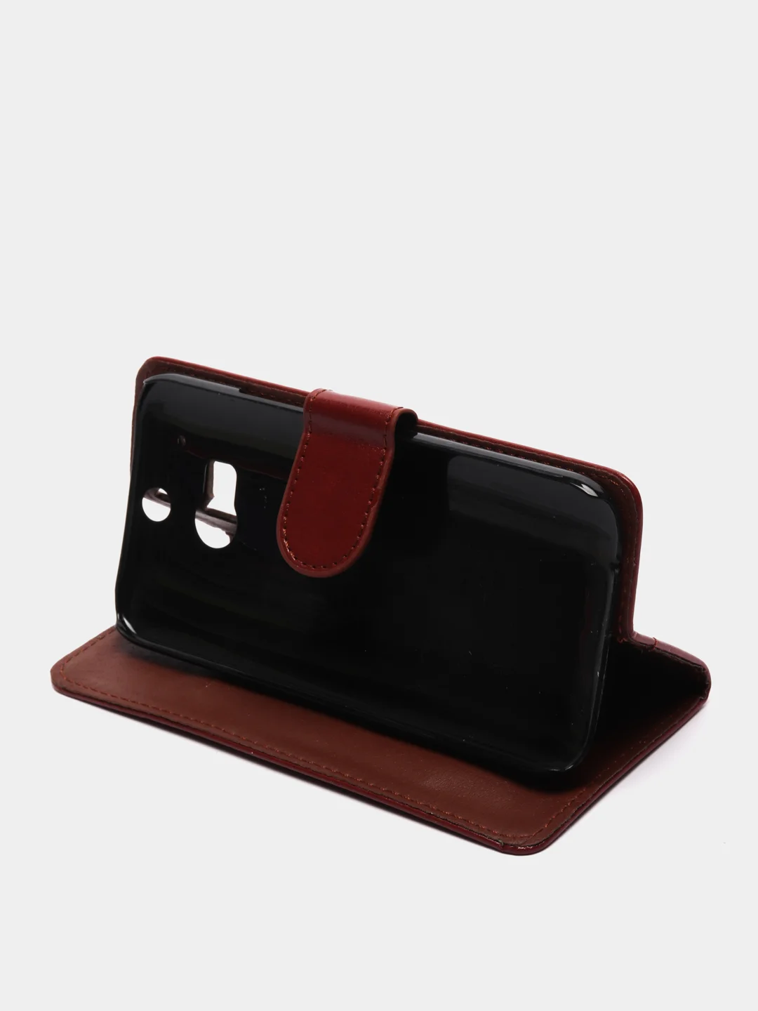 Коричневый чехол книжка HTC one m8
