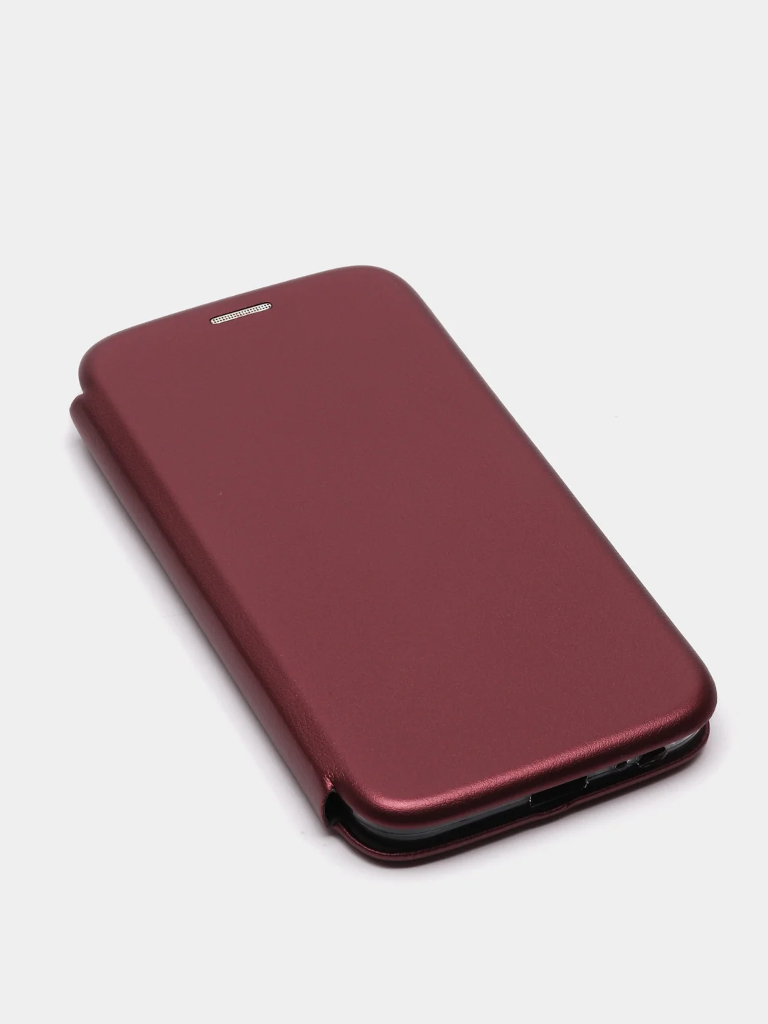 Бордовый чехол-книжка Samsung J2 core