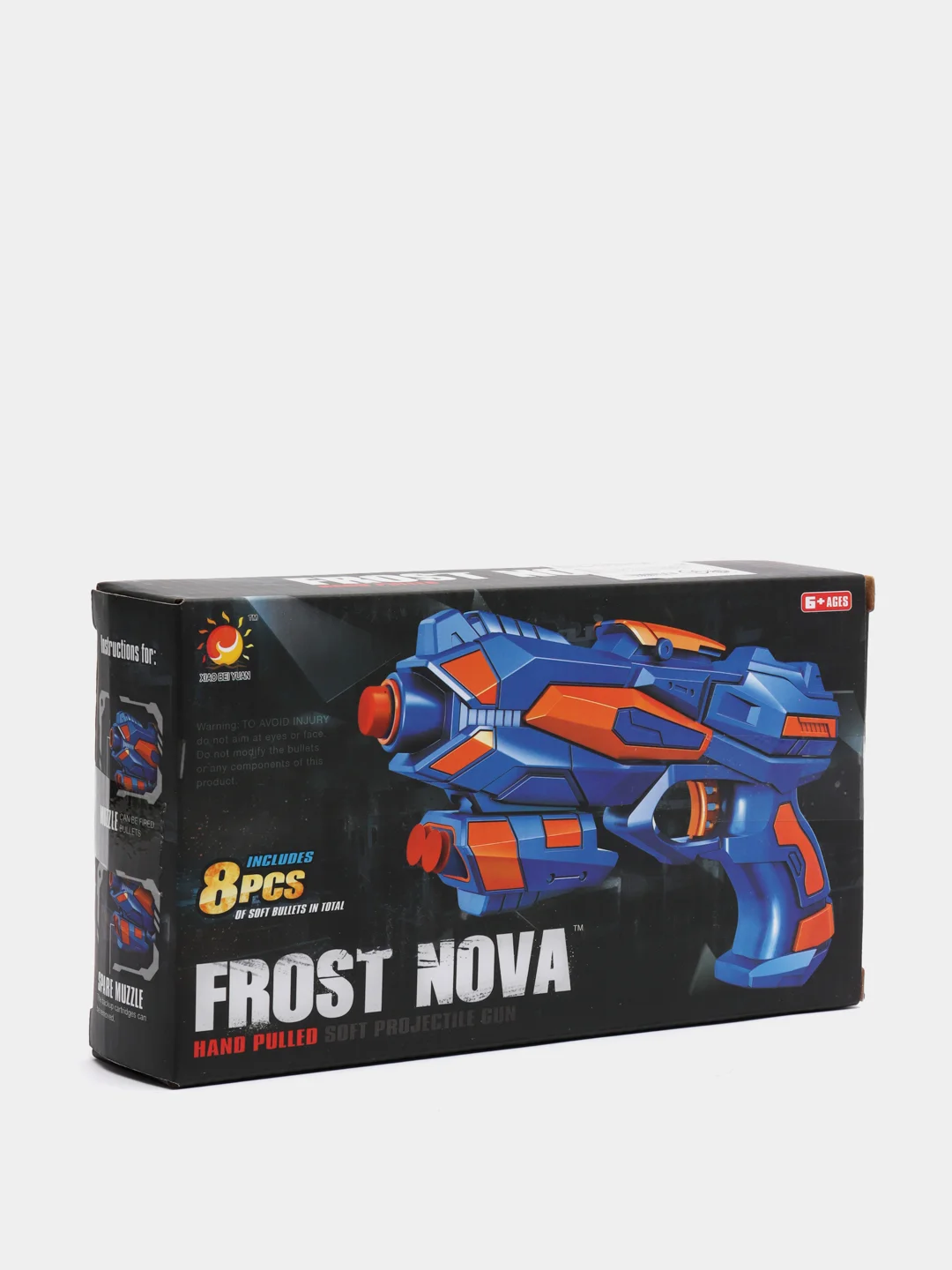 Бластер FROST NOVA, стреляет мягкими пулями