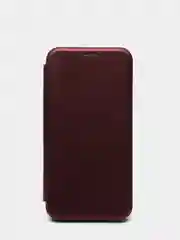 Бордовый чехол-книжка Xiaomi Redmi 5 Plus