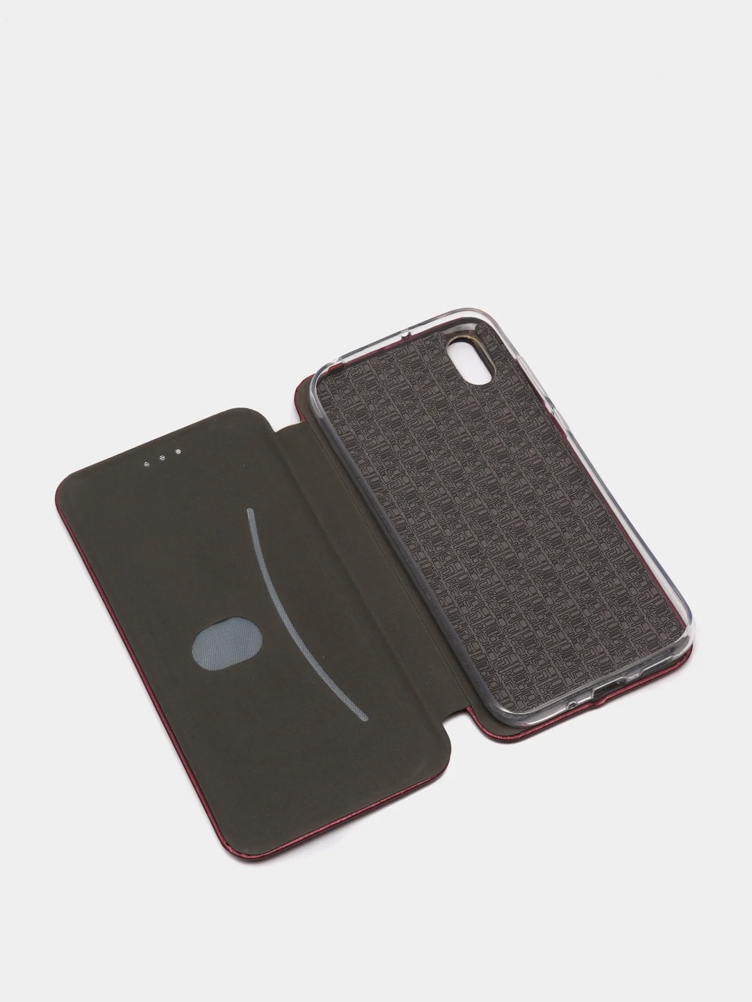 Бордовый чехол книжка Honor 8s, Y5 2019