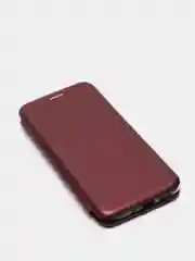 Бордовый чехол книжка Honor 8s, Y5 2019