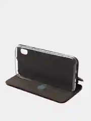 Бордовый чехол книжка Honor 8s, Y5 2019