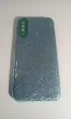 Бирюзовый чехол блестящий Samsung A50 / A30s