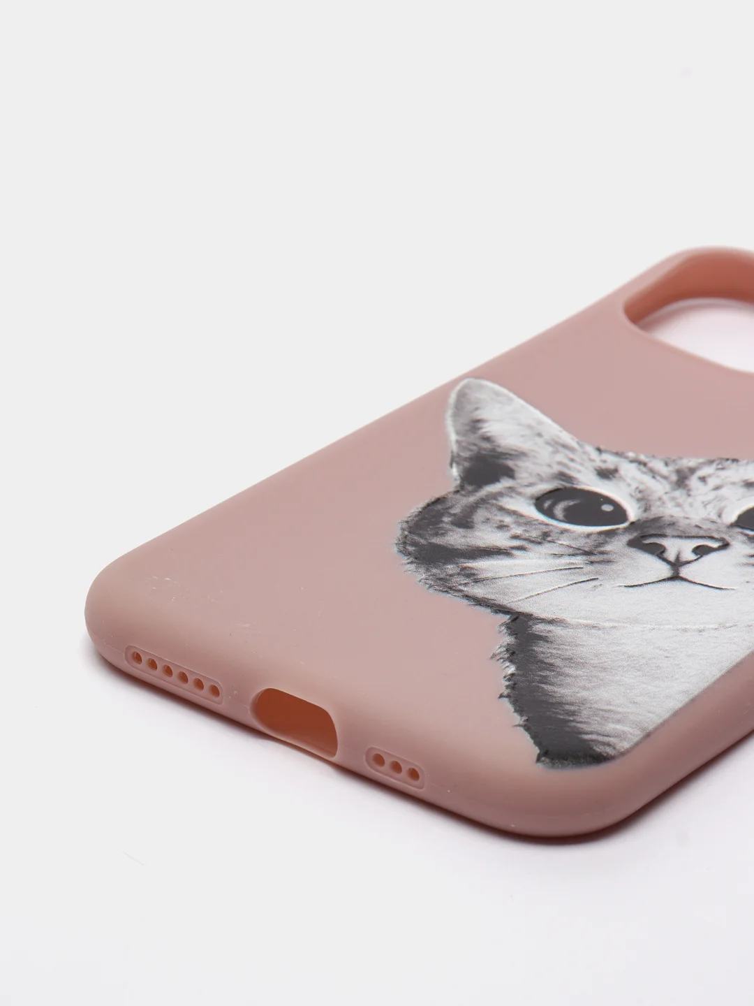 Розовый чехол на iPhone 11 Pro