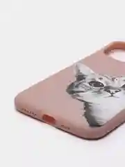 Розовый чехол на iPhone 11 Pro