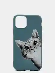 Синий чехол на iPhone 11 Pro
