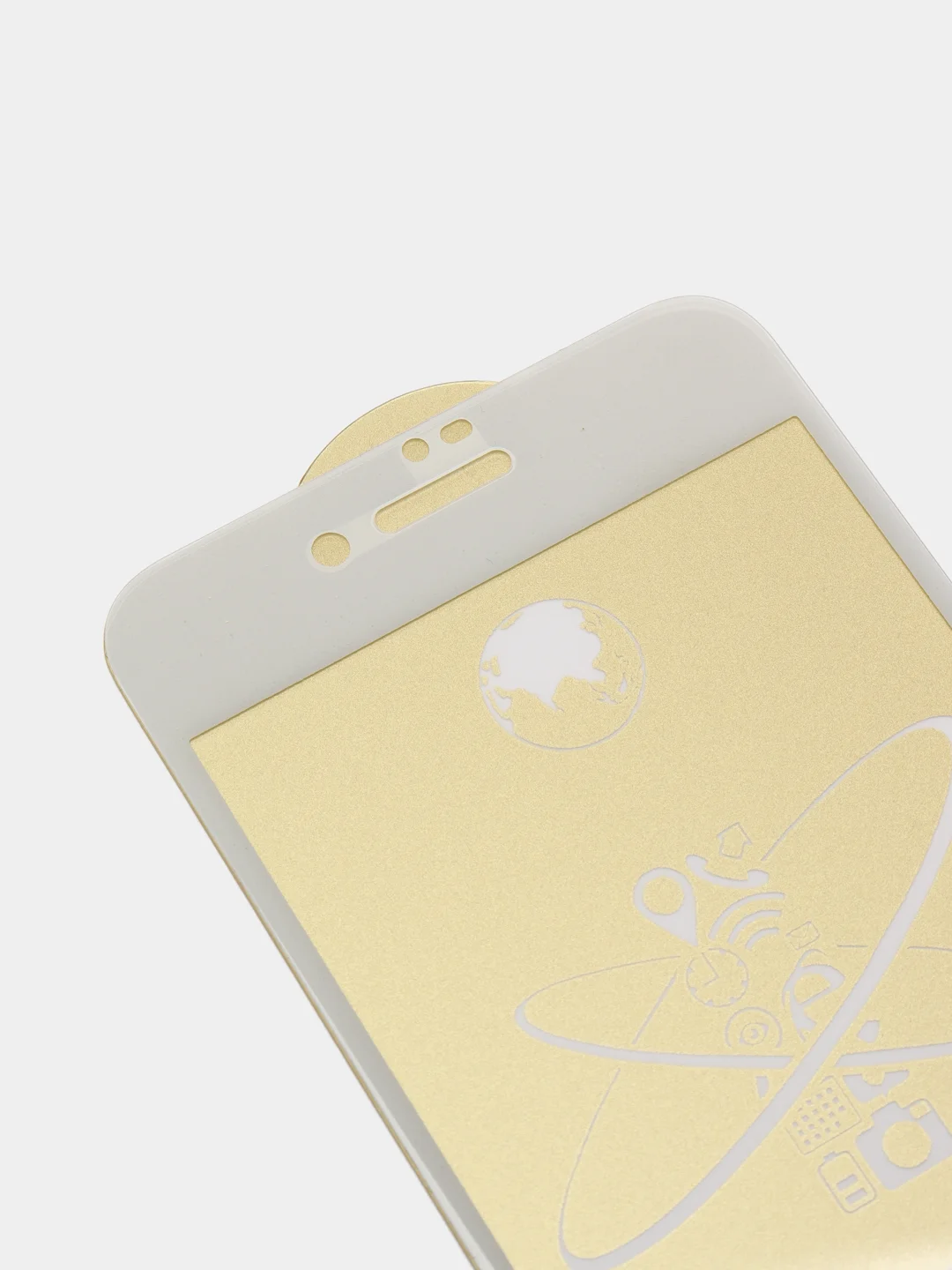 Белый защитное стекло на iPhone  7 / 8