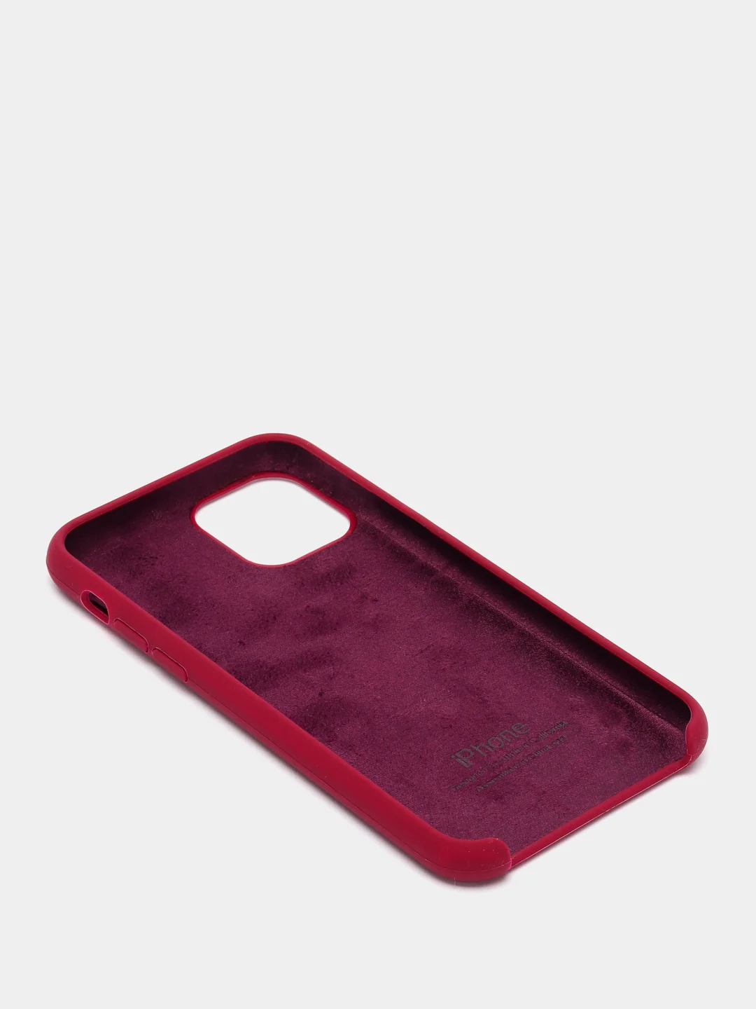 Багровый чехол на iPhone 11 Pro