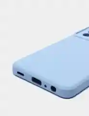 Лавандовый чехол с защитой камеры раздвижное окно Samsung A52