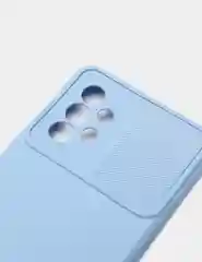 Лавандовый чехол с защитой камеры раздвижное окно Samsung A52