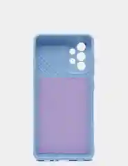 Лавандовый чехол с защитой камеры раздвижное окно Samsung A52