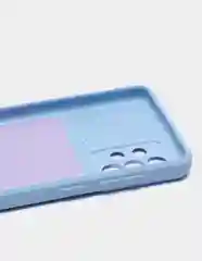 Лавандовый чехол с защитой камеры раздвижное окно Samsung A52