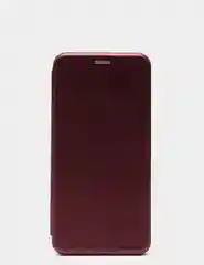Бордовый чехол-книжка для Samsung A02, M02