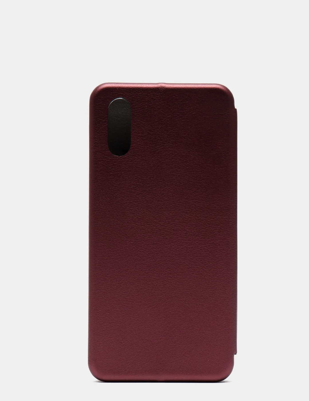 Бордовый чехол-книжка для Samsung A02, M02