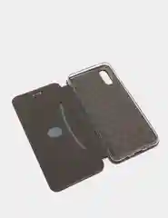 Бордовый чехол-книжка для Samsung A02, M02