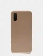 Золотой чехол-книжка для Samsung A02, M02