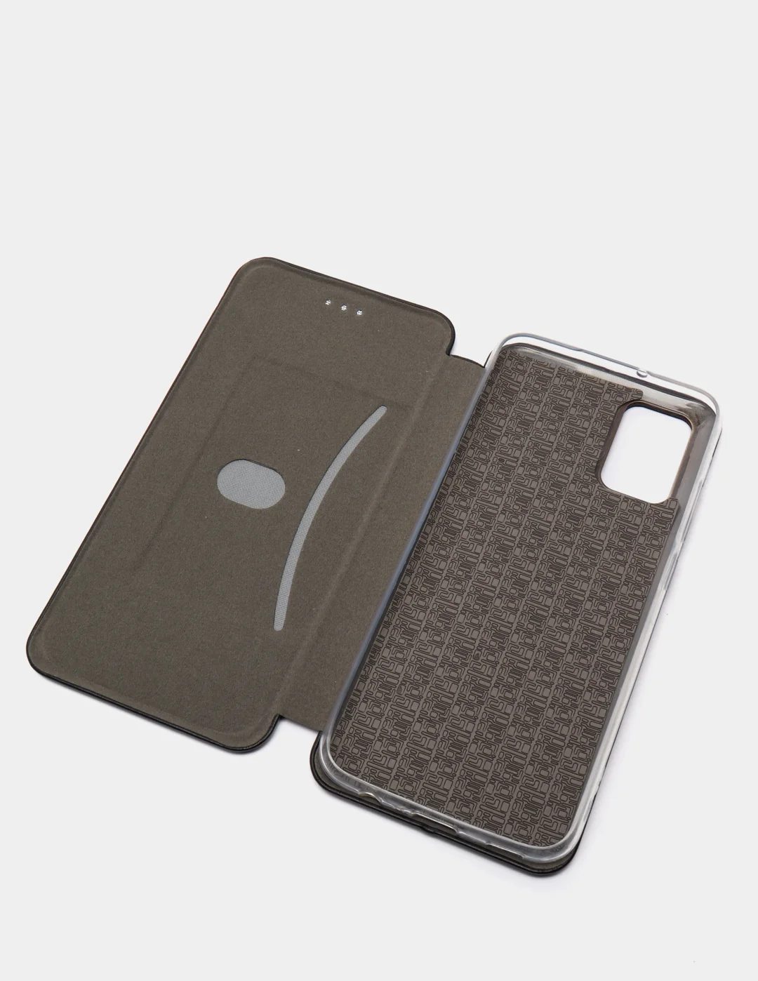 Черный чехол книжка SAMSUNG A02s, M02s