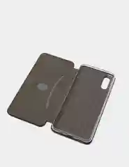 Черный чехол-книжка для Samsung A02, M02