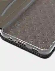 Черный чехол-книжка для Samsung A02, M02