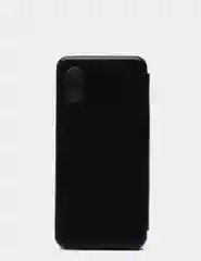 Черный чехол-книжка для Samsung A02, M02