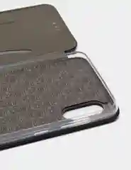 Черный чехол-книжка для Samsung A02, M02
