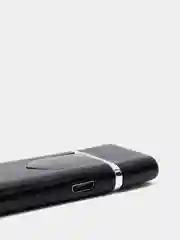Черный usb зажигалка