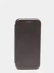 Серый чехол-флип для Samsung J2 Prime / G530