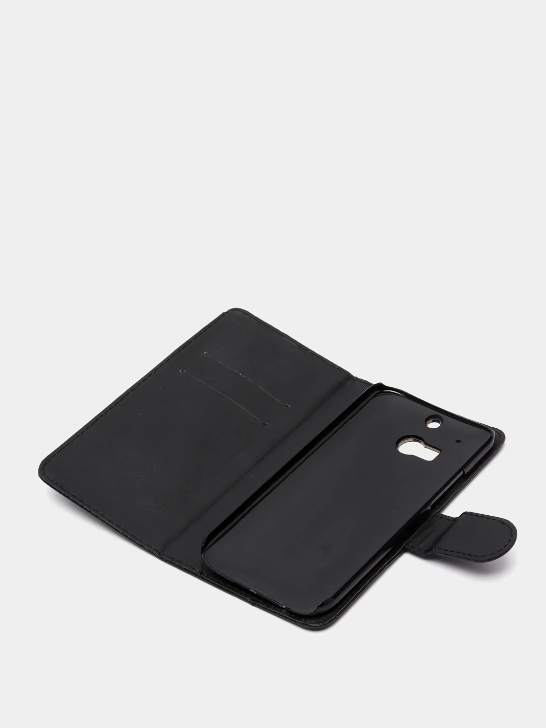 Черный чехол книжка HTC one m8