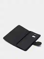 Черный чехол книжка HTC one m8