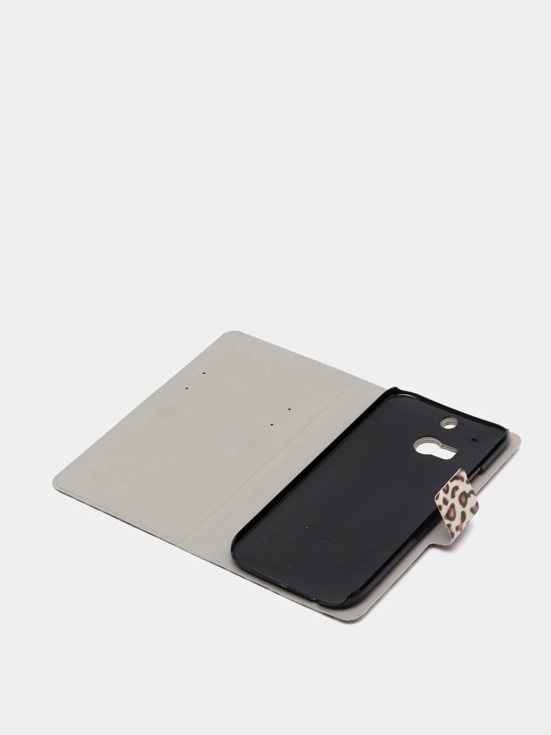 Бежевый чехол книжка HTC one m8