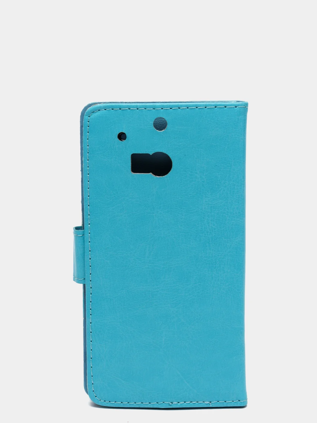 Голубой чехол книжка HTC one m8