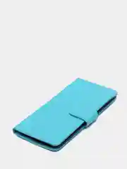 Голубой чехол книжка HTC one m8