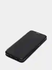 Черный чехол книжка  SAMSUNG S8