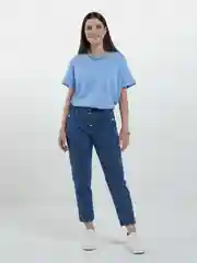 Джинсы женские МОМ с высокой посадкой Denim, джинсы бананы, палаццо