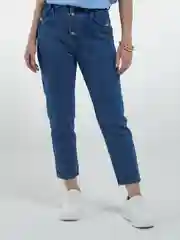 Джинсы женские МОМ с высокой посадкой Denim, джинсы бананы, палаццо
